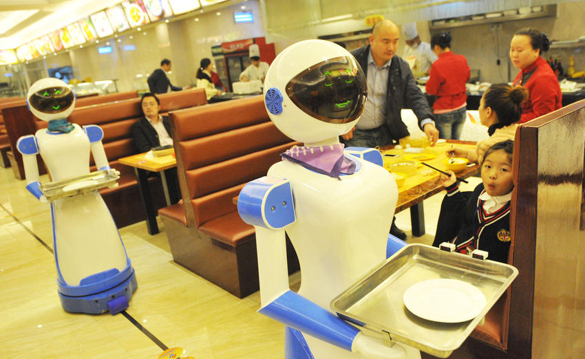宁波机器人送餐服务